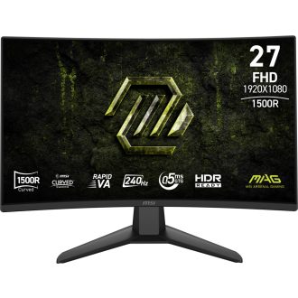   MSI MAG 274CF X24 68,6 cm (27") 1920 x 1080 pixelek Full HD Fekete