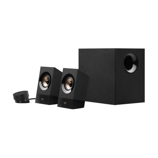 Logitech 980-001054 hangfalszett 60 W Univerzális Fekete 2.1 csatornák 15 W