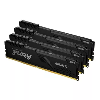   Kingston Technology FURY Beast 128 GB 4 x 32 GB DDR4 3600 MT/másodperc 288-pin DIMM