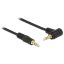 DeLOCK 5m 3.5mm M/M audio kábel Fekete