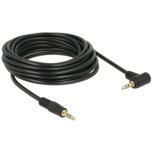 DeLOCK 5m 3.5mm M/M audio kábel Fekete