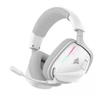   Corsair VOID WIRELESS v2 Headset Vezetékes és vezeték nélküli Fejpánt Játék Bluetooth Fehér