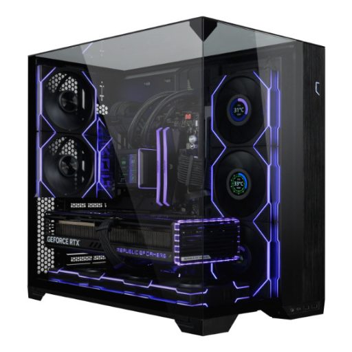 Lian Li Uni Fan TL Számítógép ház, Processzor Ventilátor 14 cm Fekete 1 db