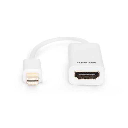 Digitus AK-340411-001-W video átalakító kábel 0,15 M Mini DisplayPort HDMI Fehér