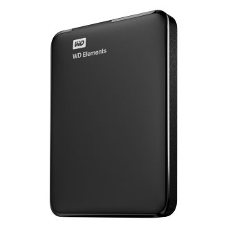   Western Digital Elements Portable külső merevlemez 4 TB 2.5" USB 3.2 Gen 1 (3.1 Gen 1) Fekete