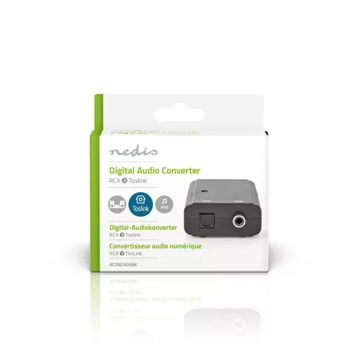 Nedis ACON2505BK audió konverter Fekete