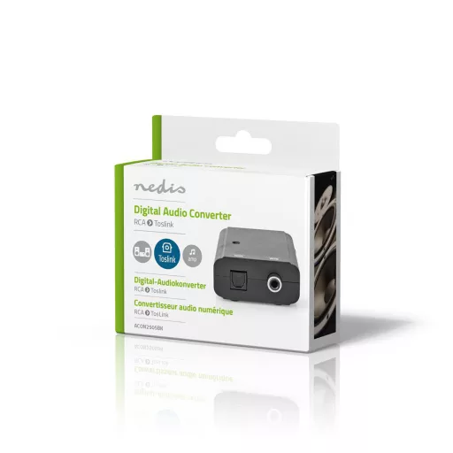 Nedis ACON2505BK audió konverter Fekete