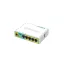 Mikrotik hEX PoE lite vezetékes router Fast Ethernet Fehér