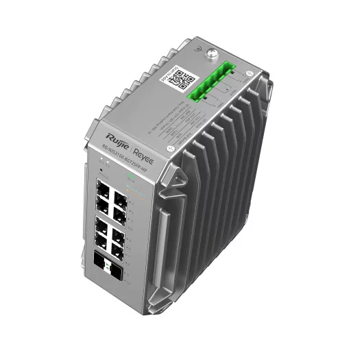 Ruijie Networks RG-NIS3100-8GT2SFP-HP hálózati kapcsoló Vezérelt L2 Gigabit Ethernet (10/100/1000) Ethernet-áramellátás (PoE) támogatása Szürke