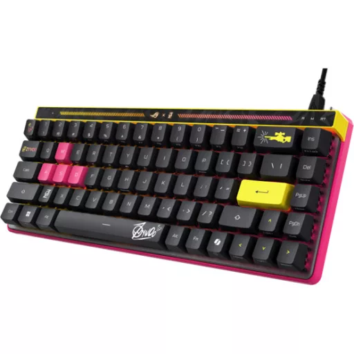 ASUS ROG Falchion Ace HFX ZywOo Edition billentyűzet Játék USB QWERTY Nemzetközi amerikai Fekete