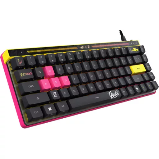 ASUS ROG Falchion Ace HFX ZywOo Edition billentyűzet Játék USB QWERTY Nemzetközi amerikai Fekete