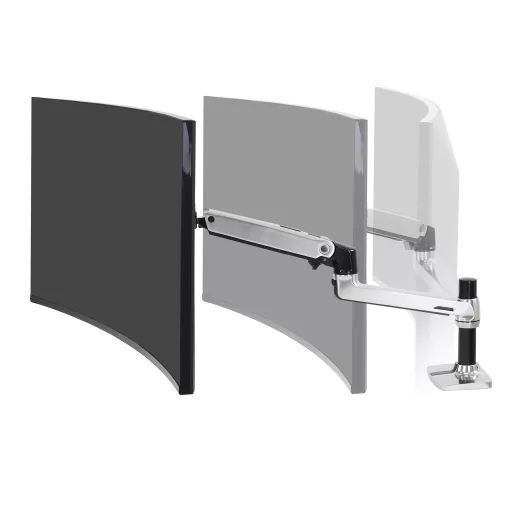 Ergotron LX Series Desk Mount LCD Arm 86,4 cm (34") Asztali Fekete