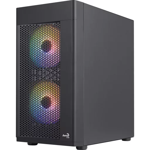 Aerocool Hexform Mini Tower Fekete