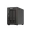 QNAP TS-253E NAS Tower Intel® Celeron® J6412 8 GB 0 TB QNAP QTS Fekete