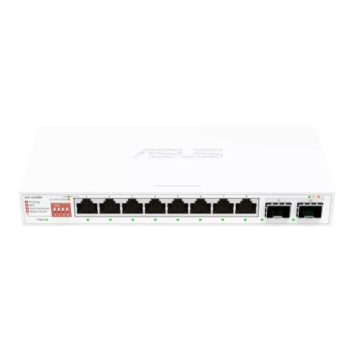 ASUS QG-U1080 Beállítást nem igénylő (unmanaged) 2.5G Ethernet (100/1000/2500) Fehér