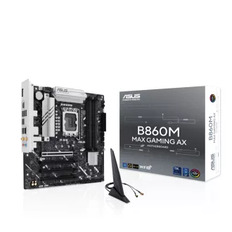   ASUS B860M MAX GAMING AX Intel B860 LGA 1851 (Socket V1) Micro ATX