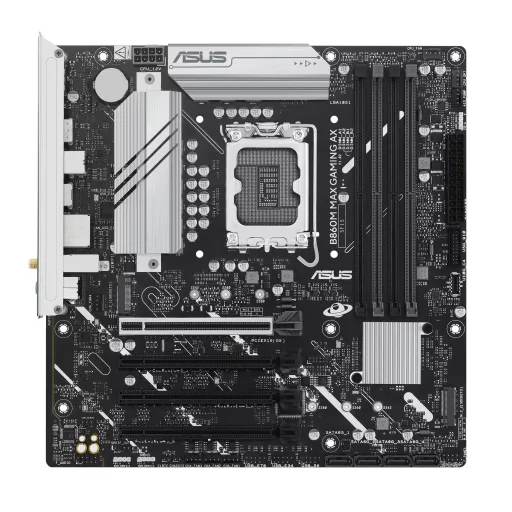ASUS B860M MAX GAMING AX Intel B860 LGA 1851 (Socket V1) Micro ATX