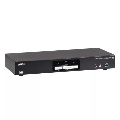 ATEN CS1942DP-AT-G KVM kapcsoló Fekete