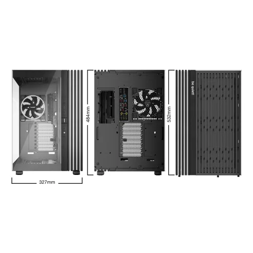 be quiet! LIGHT BASE 900 FX Black Full Tower Fekete