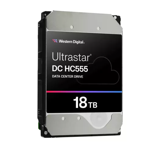Western Digital Ultrastar DC HC555 18 TB 7200 RPM 512 MB 3.5" Serial ATA III