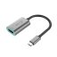 i-tec Metal C31METALHDMI60HZ video átalakító kábel 0,15 M USB C-típus HDMI Szürke, Türkizkék
