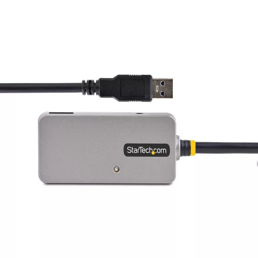 StarTech.com U01043-USB-EXTENDER hálózati csatlakozó USB 3.2 Gen 1 (3.1 Gen 1) Type-A 5000 Mbit/s Fekete, Ezüst