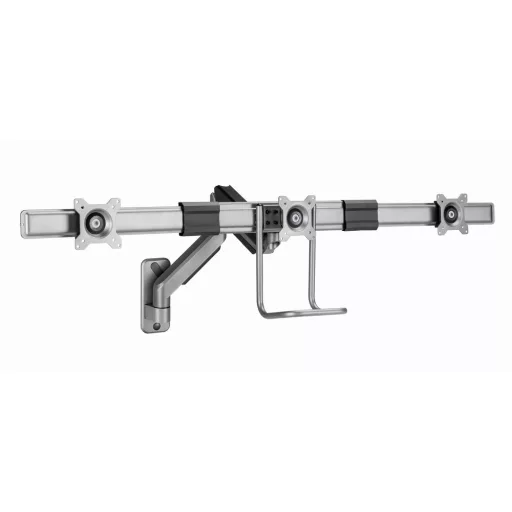 Gembird Wall mounted adjustable monitor arm for 3 monitors