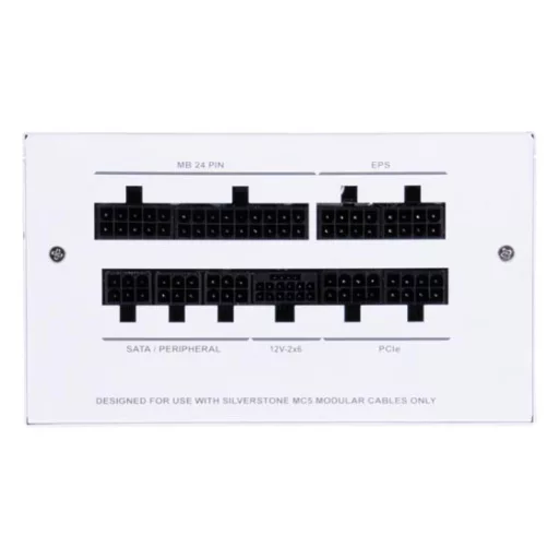 Silverstone DA850R 850 W 20-pin ATX ATX Fehér