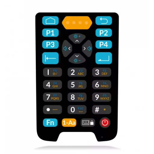Newland N7 Cachalot Pro II kézi számítógép 10,2 cm (4") 480 x 800 pixelek Érintőképernyő 360 g Fekete