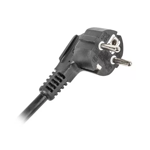 Lanberg PDU-06F-0200-BK áramelosztó egység (PDU) 6 AC kimenet(ek) 1U Fekete