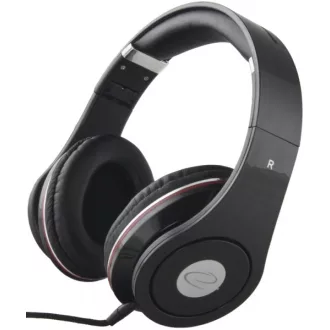   Esperanza EH141K fejhallgató és headset Vezetékes Fejpánt Zene Fekete