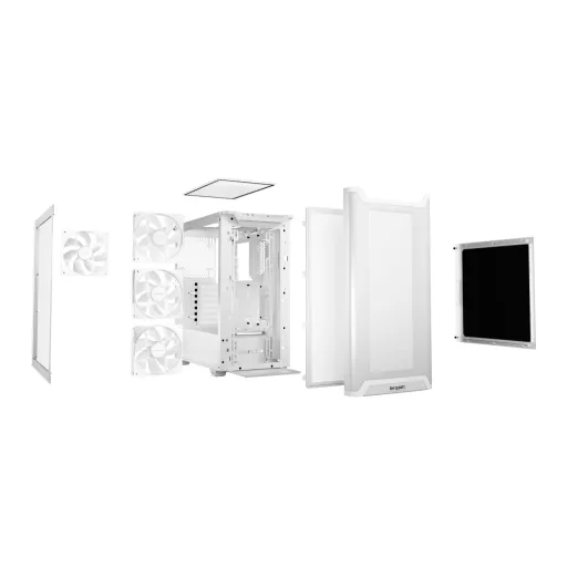 be quiet! Pure Base 501 LX White Midi Tower Fehér