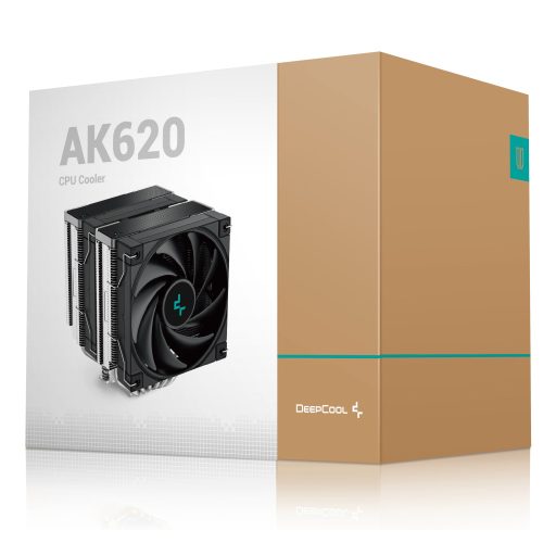 DeepCool AK620 Processzor Hűtő 12 cm Fekete 1 db