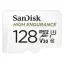 Sandisk 128GB microSDXC High Endurance Class 10 CL10 U3 V30 + adapterrel