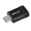 PNY Elite-X USB flash meghajtó 64 GB USB C-típus 3.2 Gen 1 (3.1 Gen 1) Fekete
