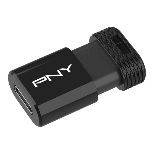 PNY Elite-X USB flash meghajtó 64 GB USB C-típus 3.2 Gen 1 (3.1 Gen 1) Fekete