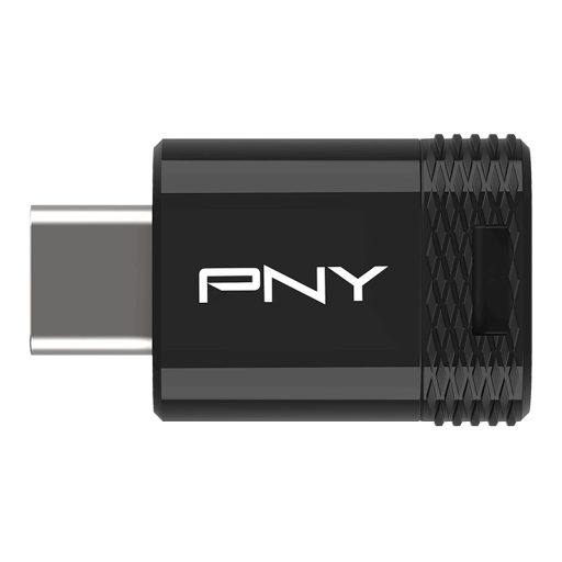 PNY Elite-X USB flash meghajtó 64 GB USB C-típus 3.2 Gen 1 (3.1 Gen 1) Fekete