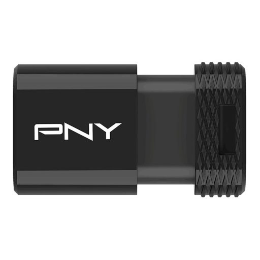 PNY Elite-X USB flash meghajtó 64 GB USB C-típus 3.2 Gen 1 (3.1 Gen 1) Fekete
