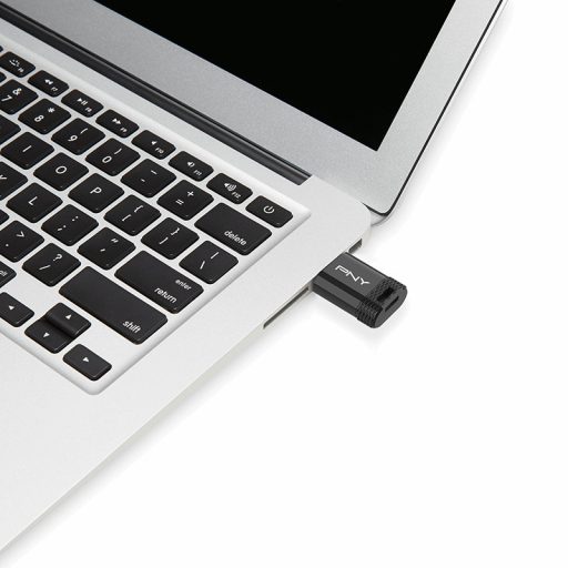 PNY Elite-X USB flash meghajtó 64 GB USB C-típus 3.2 Gen 1 (3.1 Gen 1) Fekete