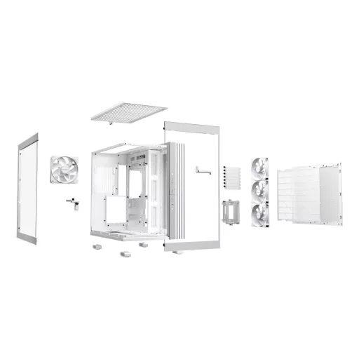 be quiet! LIGHT BASE 600 LX White Midi Tower Fehér