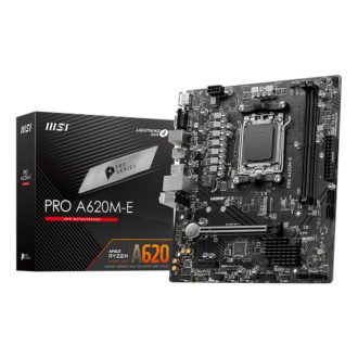 MSI PRO A620M-E AMD A620 Socket AM5 Micro ATX