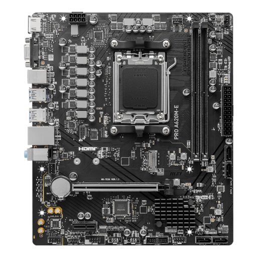 MSI PRO A620M-E AMD A620 Socket AM5 Micro ATX