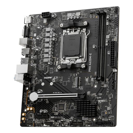MSI PRO A620M-E AMD A620 Socket AM5 Micro ATX