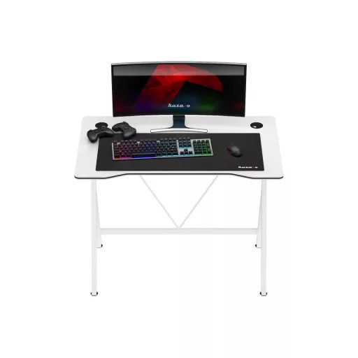 Huzaro Hero 1.4 White - gaming desk, white