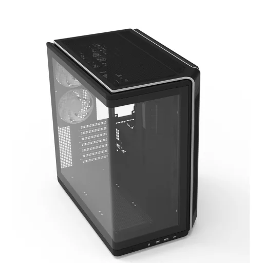 Zalman P60 BLACK Midi Tower Fekete