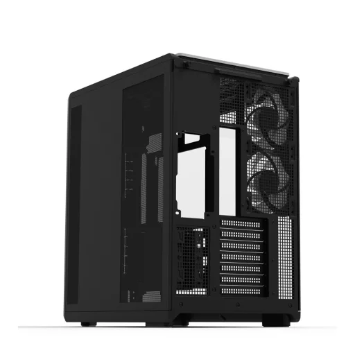 Zalman P60 BLACK Midi Tower Fekete