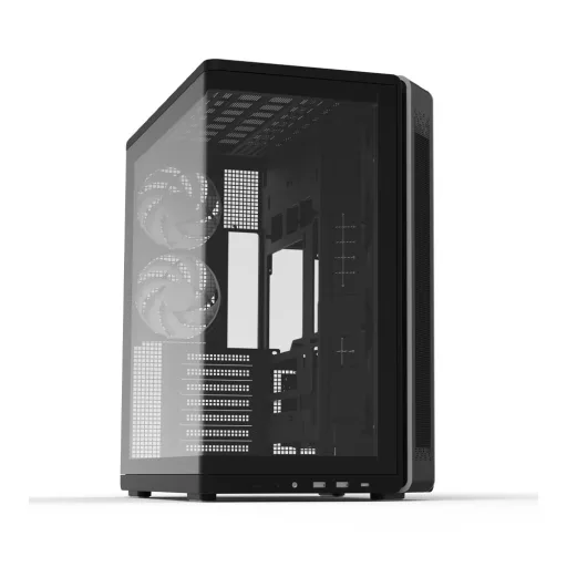 Zalman P60 BLACK Midi Tower Fekete