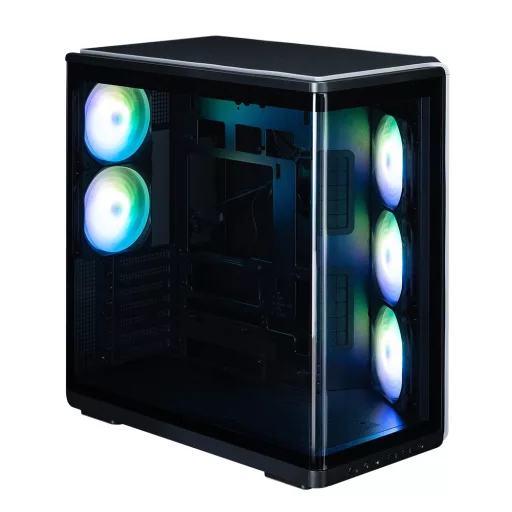 Zalman P60 BLACK Midi Tower Fekete