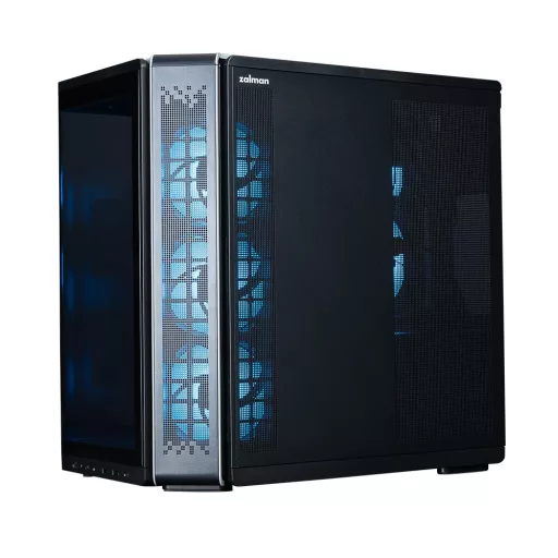 Zalman P60 BLACK Midi Tower Fekete
