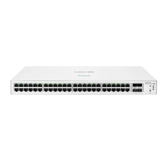   HPE Aruba Networking Networking Instant On Switch 48p Gigabit 4p SFP 1830 Vezérelt L2 Gigabit Ethernet (10/100/1000) 1U